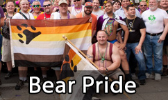 Bear Pride London Flags